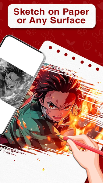 Draw Anime - AR Drawing Sketch - Image screenshot of android app