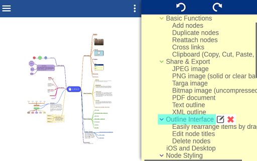 miMind - Easy Mind Mapping - Image screenshot of android app