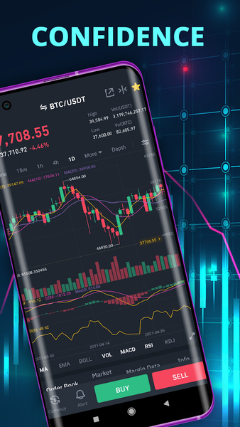 Crypto Market Tool - Image screenshot of android app