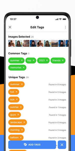 СTags – Add & Manage Tags - عکس برنامه موبایلی اندروید