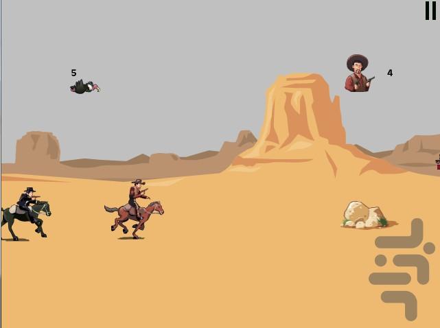 cowboy اhero - Gameplay image of android game