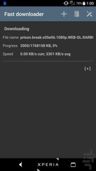 Fast downloader - Image screenshot of android app