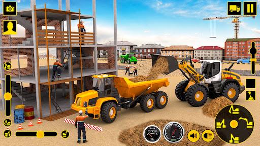 City Construction Job JCB Game - Image screenshot of android app