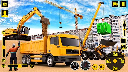 City Construction Job JCB Game - Image screenshot of android app