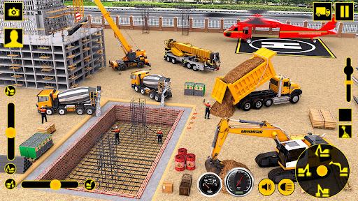 City Construction Job JCB Game - Image screenshot of android app