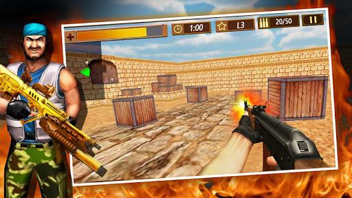 Counter Terrorist shooting war - Gameplay image of android game