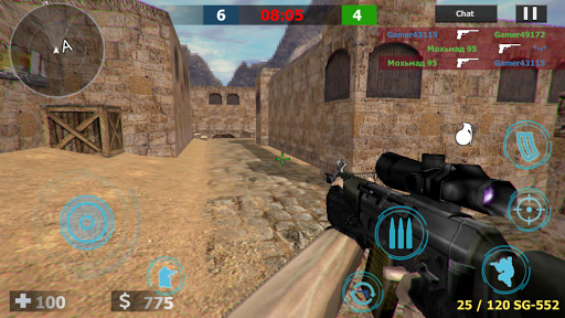 Strike War: Counter Online FPS - Gameplay image of android game