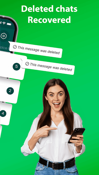 Deleted Messages Recovery - عکس برنامه موبایلی اندروید