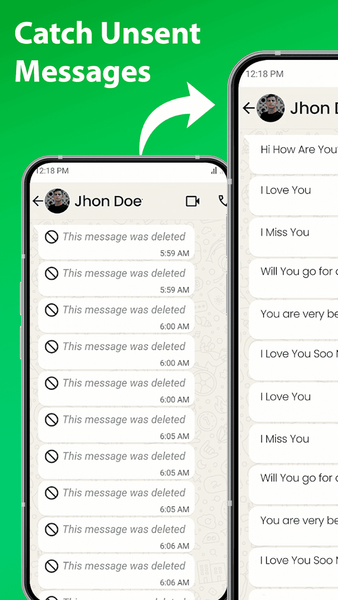 Deleted Messages Recovery - عکس برنامه موبایلی اندروید