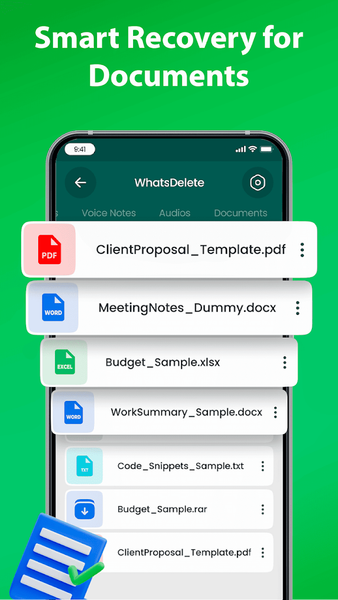 Deleted Messages Recovery - عکس برنامه موبایلی اندروید