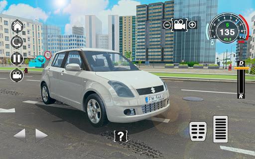 Swift Super Car: City Speed Drifting Simulator - Gameplay image of android game