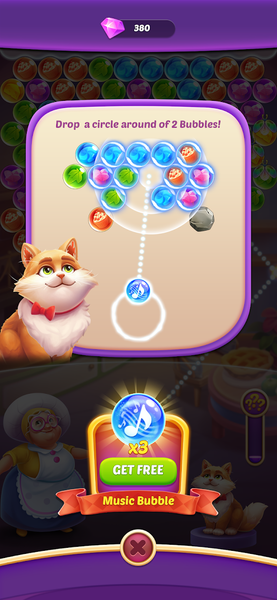 Bubble Sweet - Bubble Shooter - Gameplay image of android game