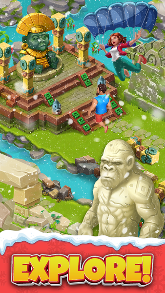 Kong Island: Farm & Survival - Gameplay image of android game