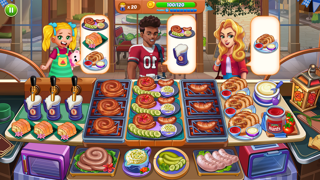 Kitchen City: Food Restaurant - عکس بازی موبایلی اندروید