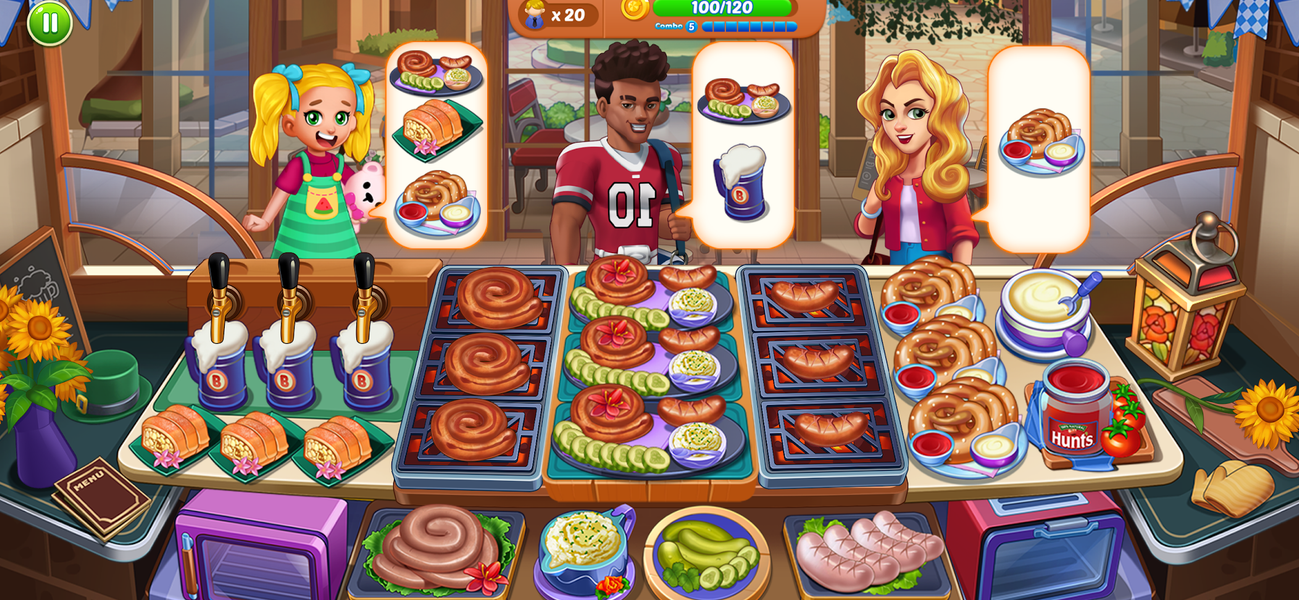 Kitchen City: Food Restaurant - عکس بازی موبایلی اندروید