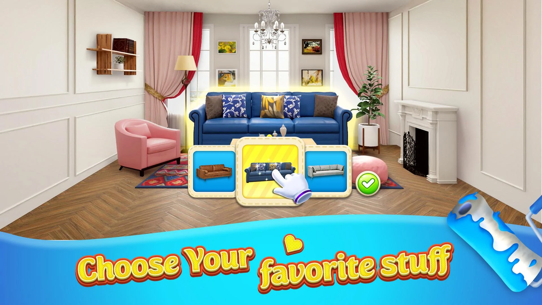 Cooking Decor - Home Design, house decorate games - Gameplay image of android game