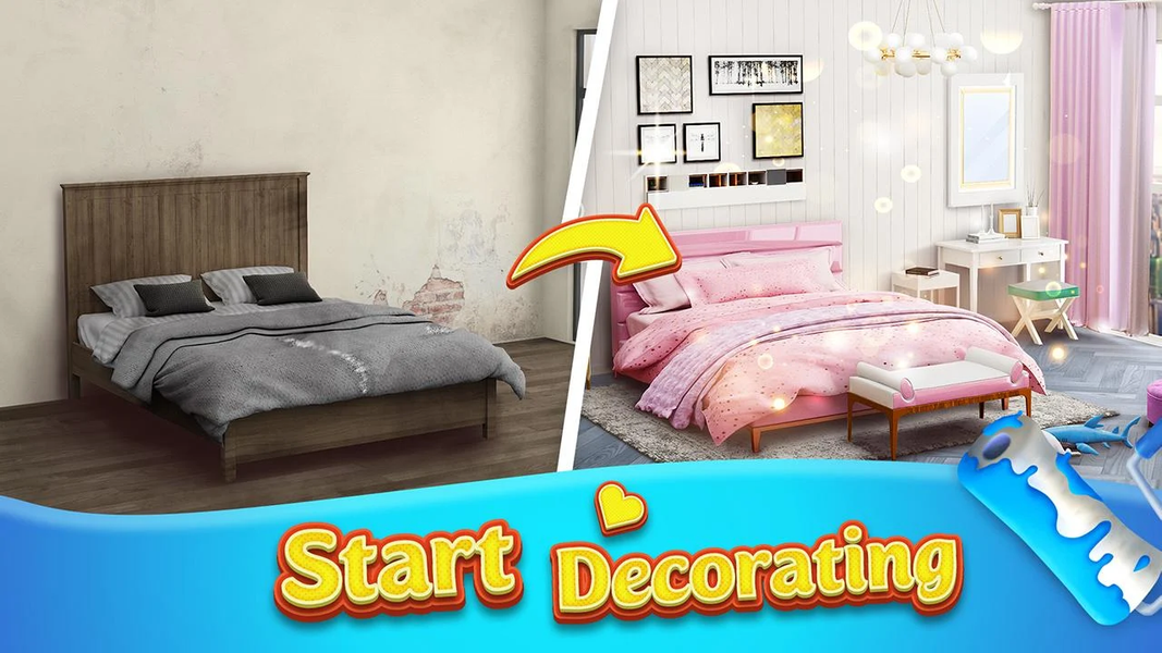 Cooking Decor - Home Design, house decorate games - Gameplay image of android game