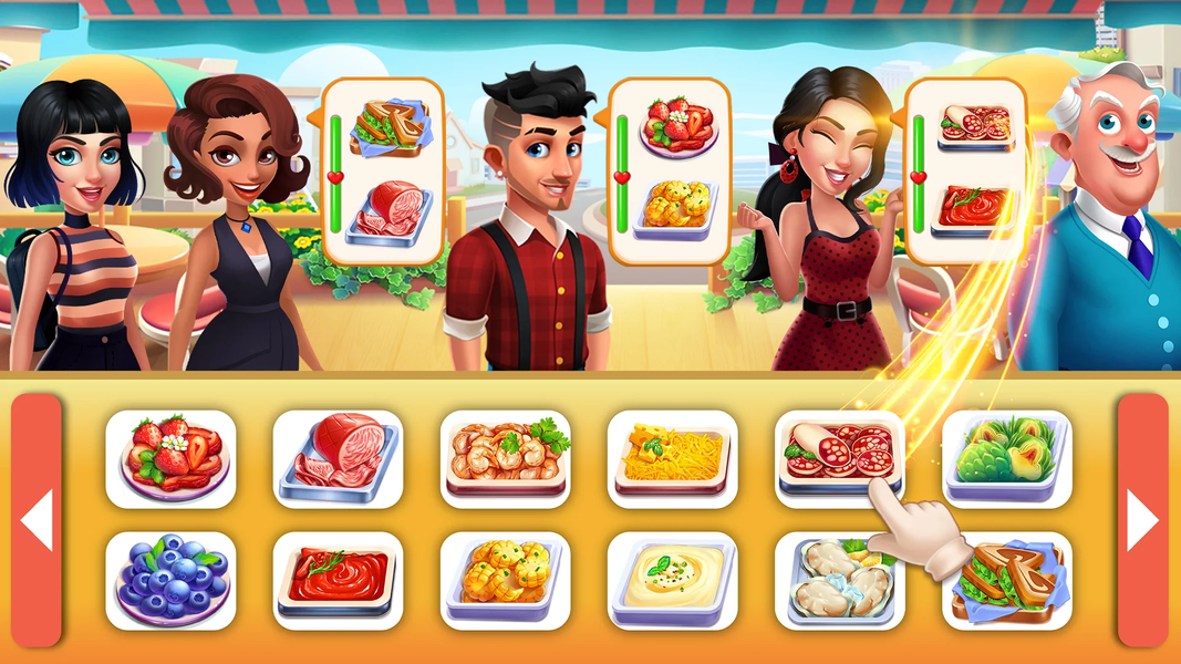 Cooking Us: Master Chef - Gameplay image of android game