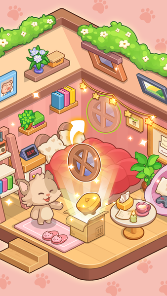Cozy Cat Room: Decor & Relax - عکس بازی موبایلی اندروید
