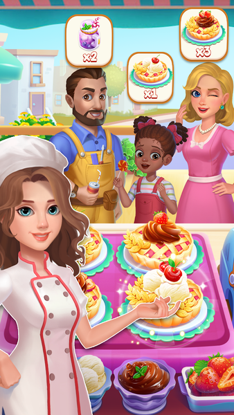 Delicious Island: Cooking game - عکس بازی موبایلی اندروید