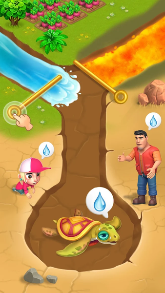 Gemstone Island: Farm Game - Gameplay image of android game