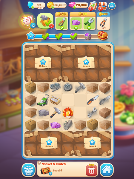 Merge Memory - Town Decor - Gameplay image of android game