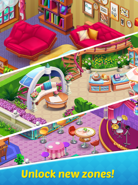 Merge Memory - Town Decor - Gameplay image of android game