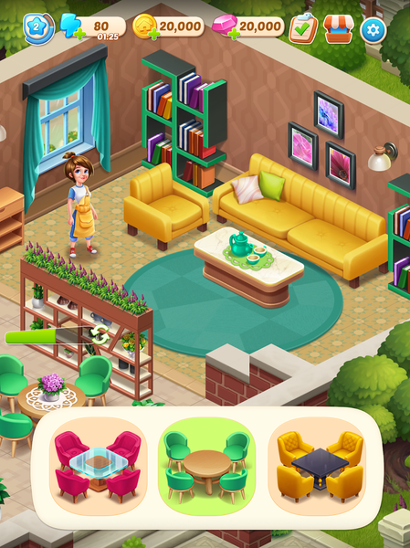 Merge Memory - Town Decor - Gameplay image of android game