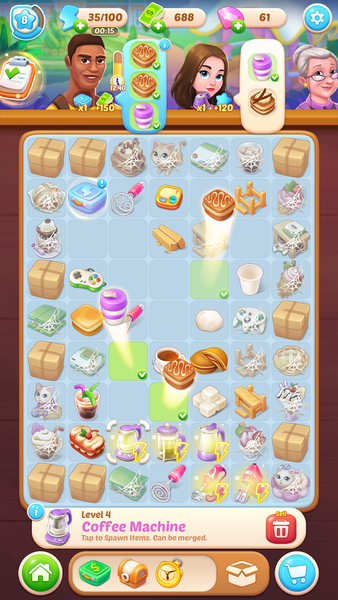 Merge Passion: Love Decor - Gameplay image of android game