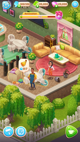 Merge Passion: Love Decor - Gameplay image of android game