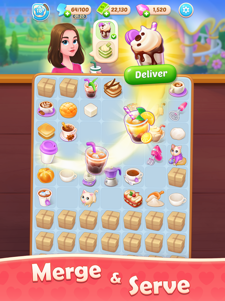 Merge Passion: Love Decor - Gameplay image of android game