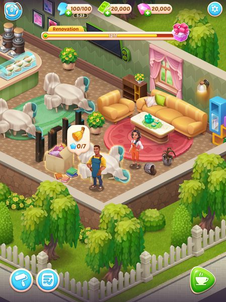 Merge Passion: Love Decor - Gameplay image of android game