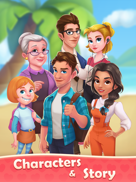 Merge Passion: Love Decor - Gameplay image of android game