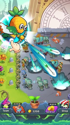 Plant Empires - Zombie War, Merge Defense Monster - Gameplay image of android game