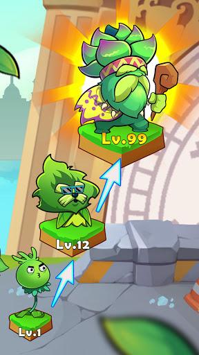 Plant Empires - Zombie War, Merge Defense Monster - Gameplay image of android game