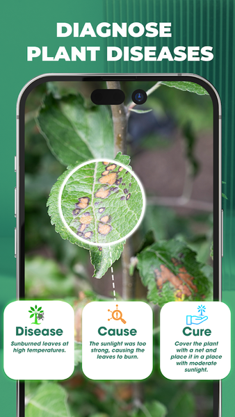 Planet - AI Plant Identifier - عکس برنامه موبایلی اندروید