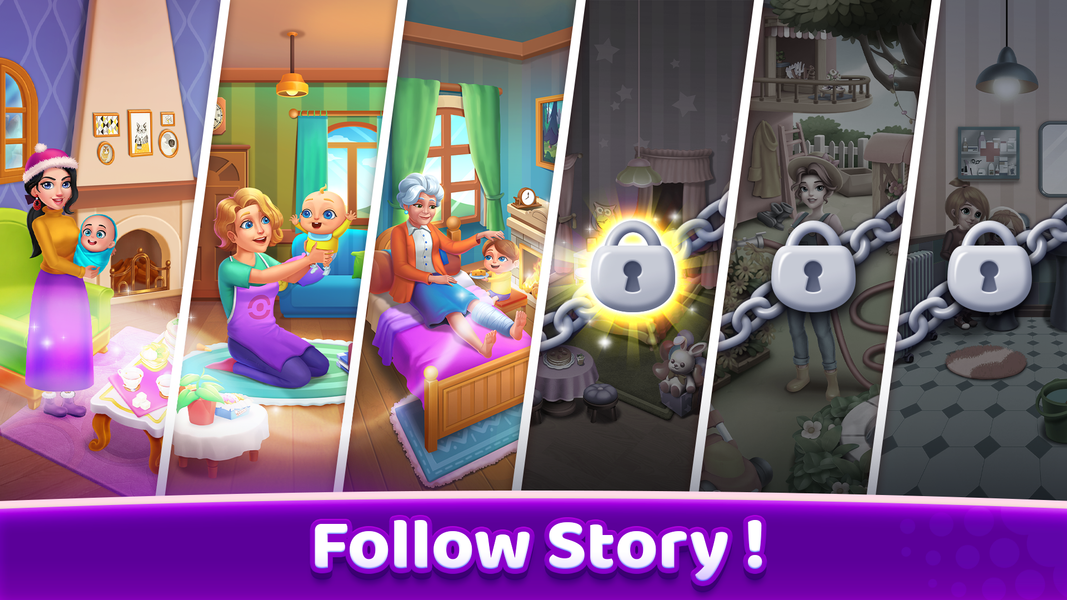 Bubble Shooter : Story Game - Gameplay image of android game