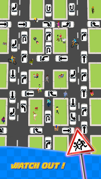 Escape The Traffic: Car puzzle - Gameplay image of android game