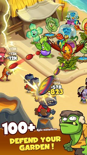 Zombie Defense - Plants War - Gameplay image of android game