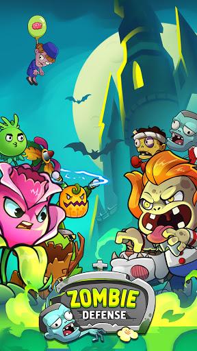 Zombie Defense - Plants War - Gameplay image of android game