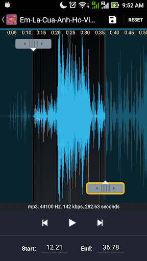 Ring Tone Maker - MP3 Cutter - Image screenshot of android app
