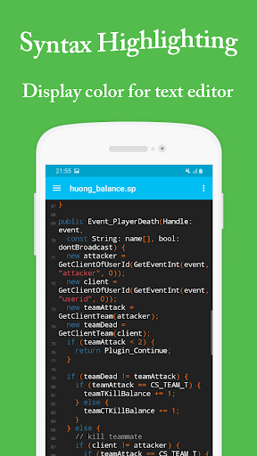 Sublime Text Editor - Image screenshot of android app