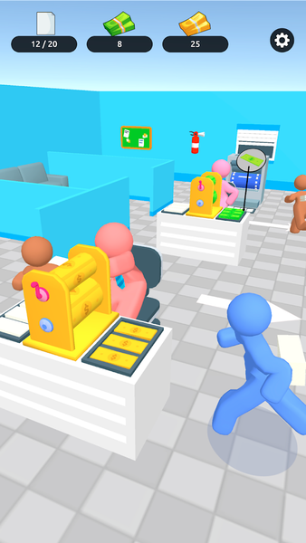 Money Fever - Idle bank tycoon - Gameplay image of android game