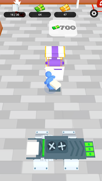 Money Fever - Idle bank tycoon - Gameplay image of android game