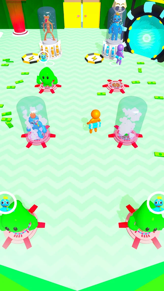 Merge Rainbow Friends 3D - Gameplay image of android game