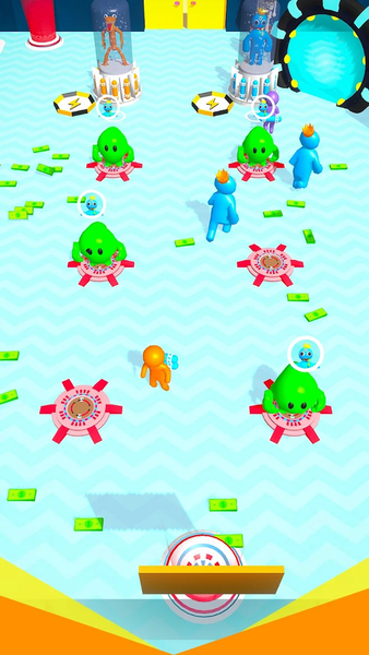 Merge Rainbow Friends 3D - Gameplay image of android game