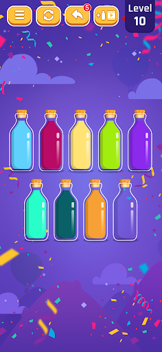 Perfect Pouring - Water Sort - Gameplay image of android game