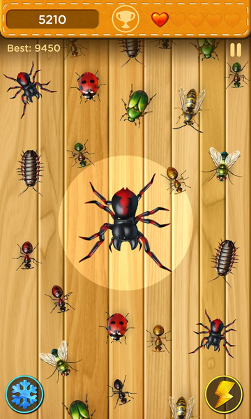 Bug Smash - عکس برنامه موبایلی اندروید