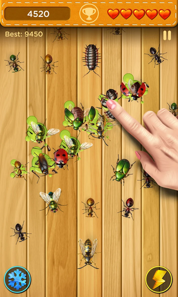 Bug Smash - عکس برنامه موبایلی اندروید