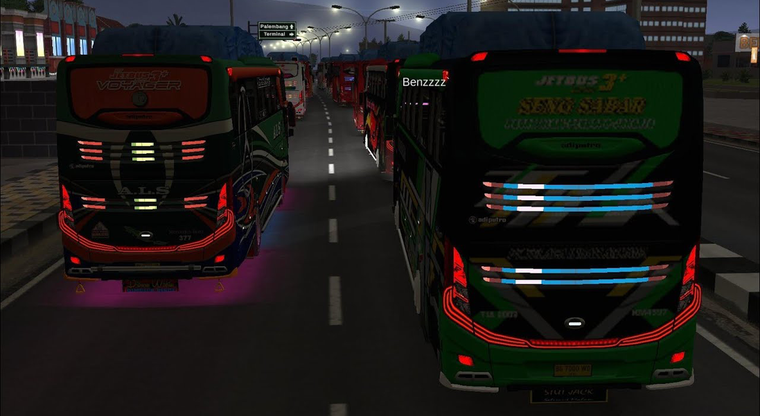 Bus Basuri Nusantara Simulator - Gameplay image of android game
